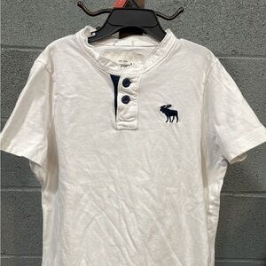 Abercrombie Kids White Short Sleeve Tee